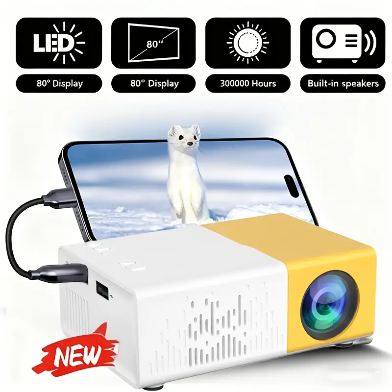 بروجكتور ذكي… تجربة السينما في بيتك! (نسخة)